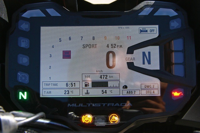Ducati Multistrada 1200 Enduro Cuadro