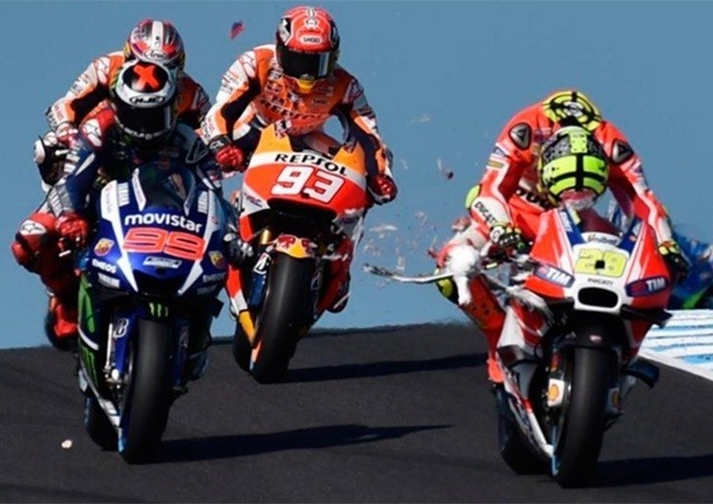 El susto y la caída iannone El susto y la caída iannone