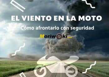 el viento en la moto
