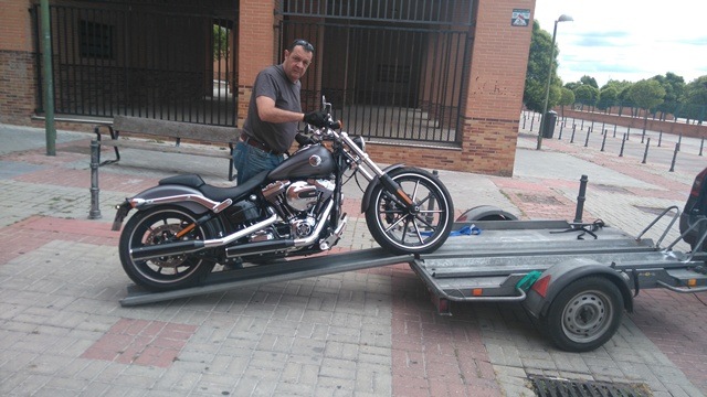 Harley breakout remolque Harley breakout remolque