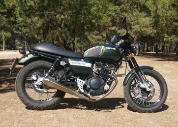 Hanway Raw 125 cafe racer prueba