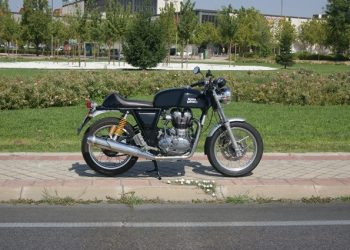 Royal Einfield continental GT Portada