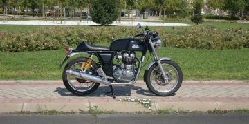 Royal Einfield continental GT Portada