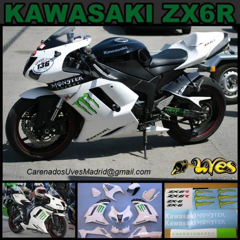 Carenados Uves kawa zx 6