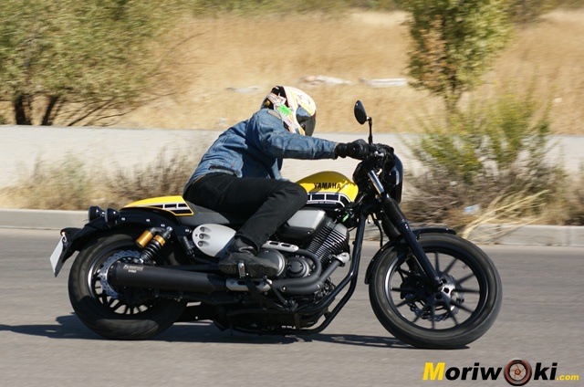 Yamaha XV 950 60 Aniversario tumbada