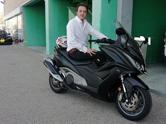Kymco AK 550 prueba a fondo Ismael Bonilla 1 Kymco AK 550 prueba a fondo Ismael Bonilla 1