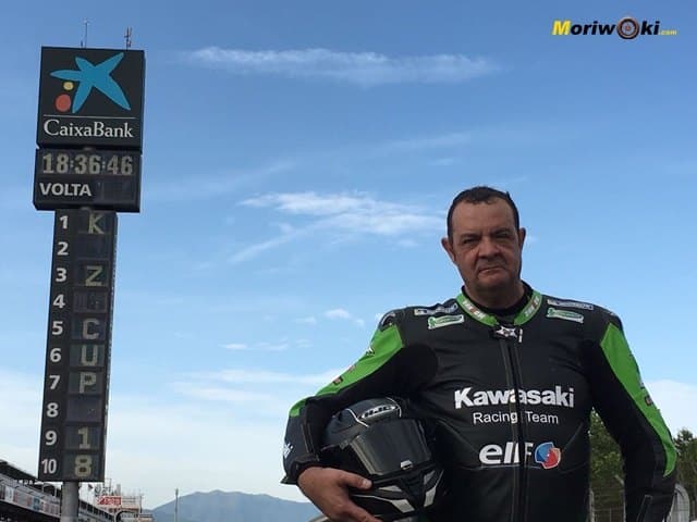 European-Kawasaki-Z-Cup-2018-Montmeló. En la recta 1