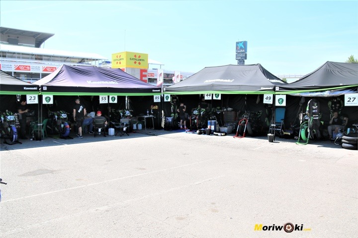 European-Kawasaki-Z-Cup-2018-Montmeló. Poblado Kawa