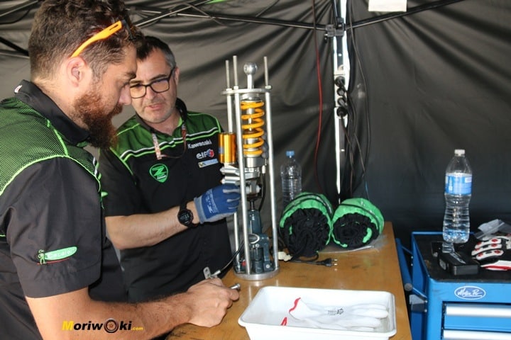 European Kawasaki Z Cup Montmeló 2018 reglajes