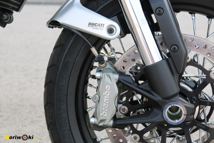 Ducati Scrambler 1100 Special Prueba freno