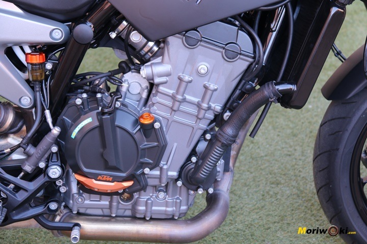 Pruebas KTM 790 Duke motor Pruebas KTM 790 Duke motor