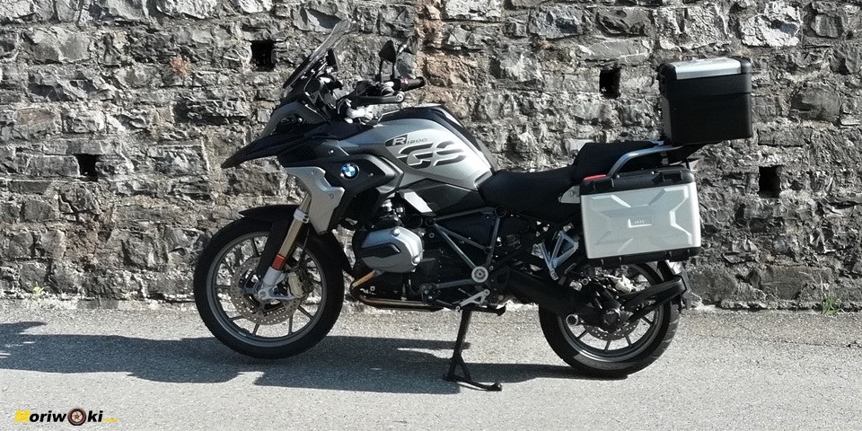 BMW R1200GS prueba muro pirenaico