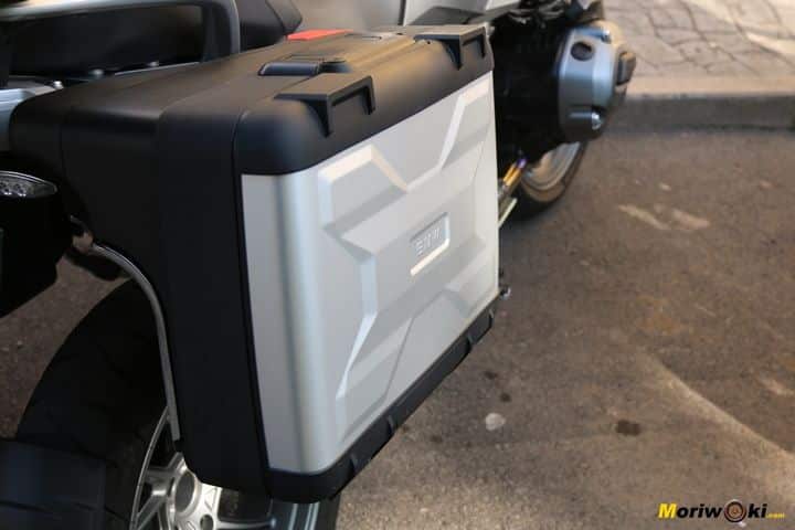 BMW R1200GS prueba maleta