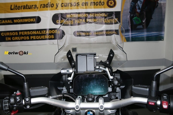 BMW R1200GS prueba pantalla baja