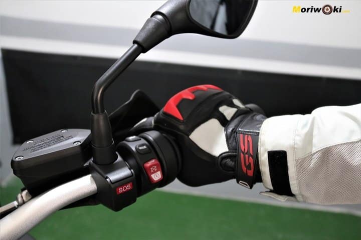 BMW R1200GS prueba manos