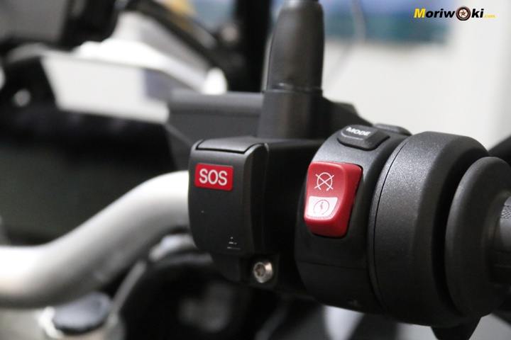 BMW R1200GS prueba sos