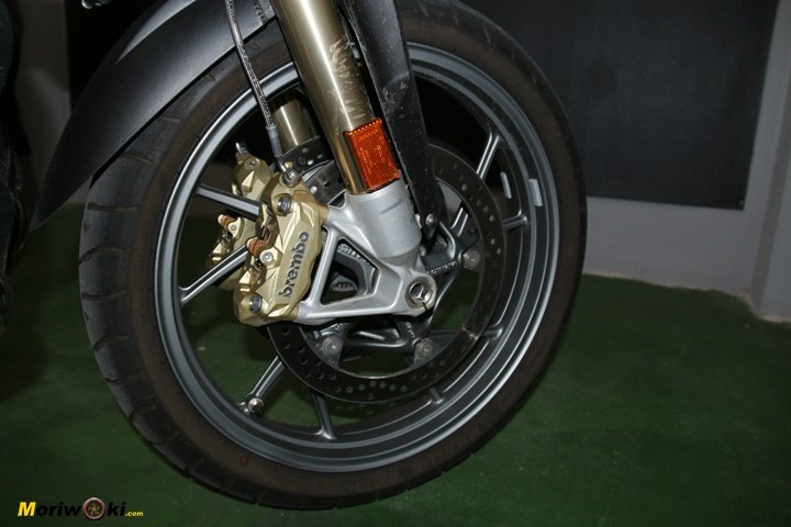 Prueba BMW R1200GS Freno