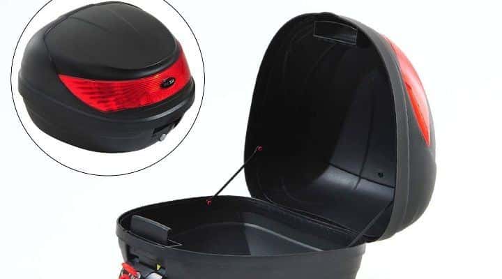 Baúl para motos HOMCOM de 35L