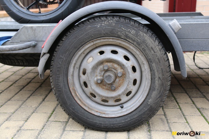 Rueda de 13" para remolque de moto Rueda de 13" para remolque de moto