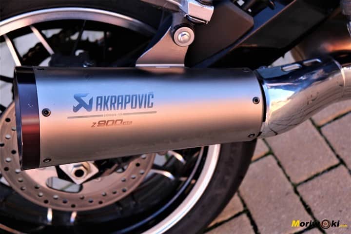 Escape completo Akrapovic para la Kawasaki Z900RS por poco más de 900 euros Escape completo Akrapovic para la Kawasaki Z900RS por poco más de 900 euros