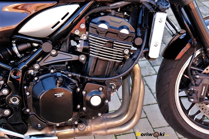 El 4 cilindros de 948 cc de la Kawasaki Z900RS El 4 cilindros de 948 cc de la Kawasaki Z900RS