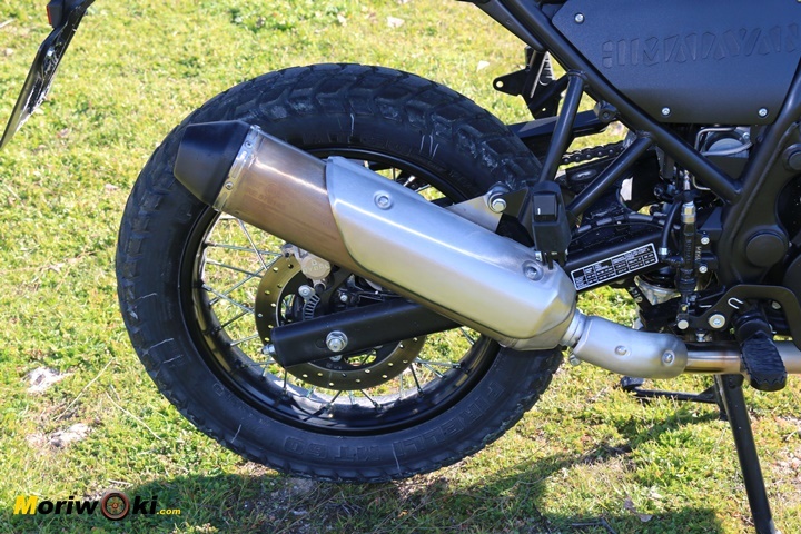 Escape original de la Royal Enfield Himalayan Escape original de la Royal Enfield Himalayan