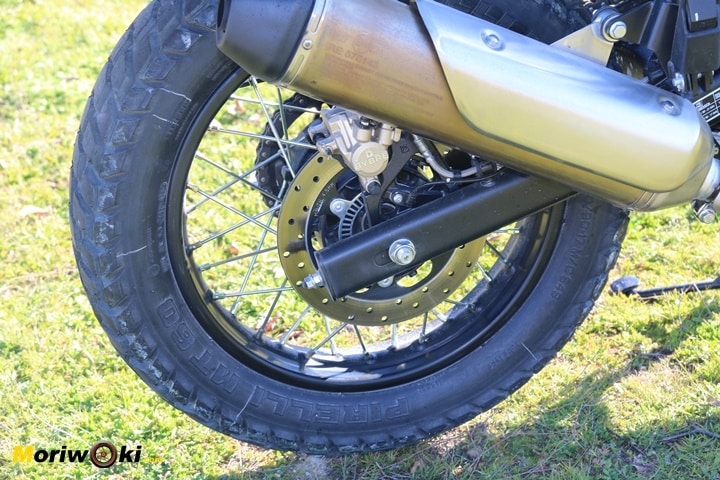 Freno trasero de la Royal Enfield Himalayan Freno trasero de la Royal Enfield Himalayan