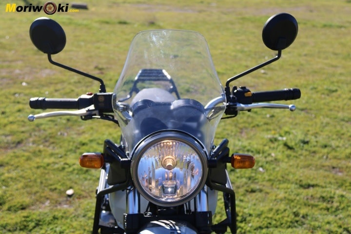Pantalla de la Royal Enfield Himalayan Pantalla de la Royal Enfield Himalayan