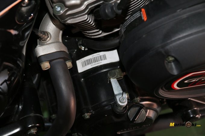 Hyosung Aquila GV 125S etiqueta