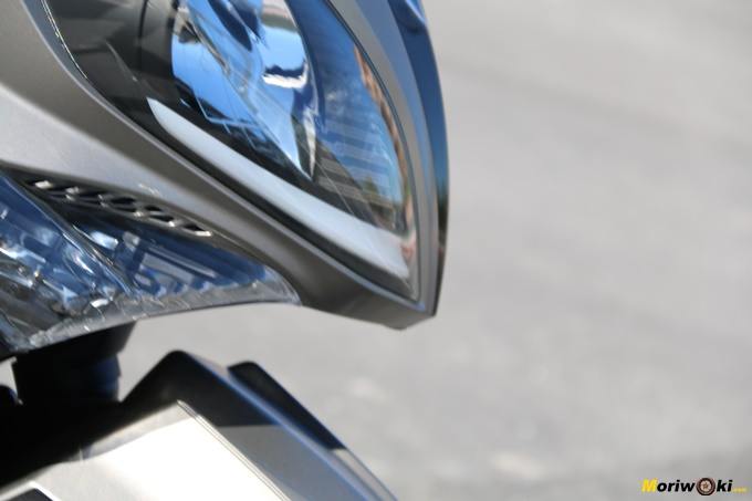 Morro del frontal en el Kymco Xciting 400 Morro del frontal en el Kymco Xciting 400