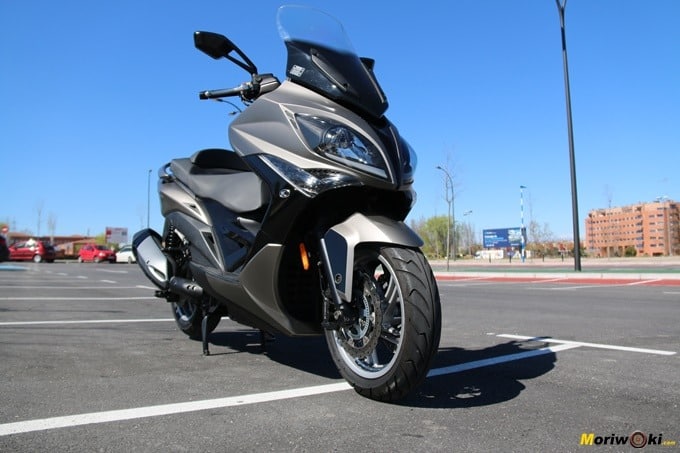 La Planta imponente del Kymco Xciting 400 La Planta imponente del Kymco Xciting 400