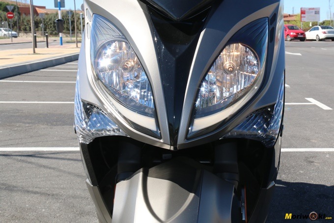 Faros del Kymco Xciting 400 Faros del Kymco Xciting 400