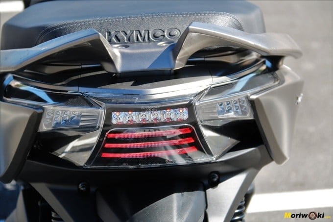 Luces traseras del Kymco Xciting 400 Luces traseras del Kymco Xciting 400