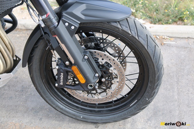 Doble disco de La Triumph Tiger 1200 XCA Doble disco de La Triumph Tiger 1200 XCA