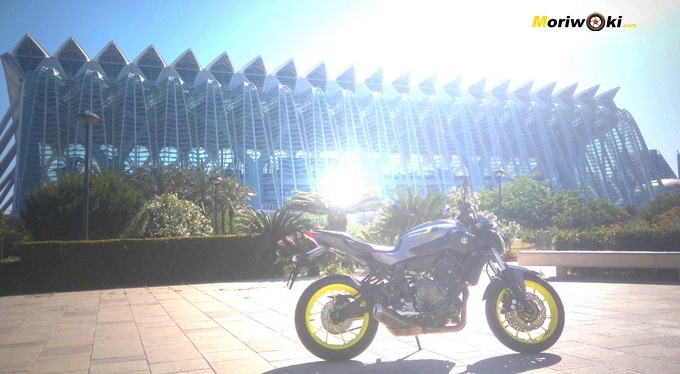 Viajamos a Valencia con la Yamaha MT07 Viajamos a Valencia con la Yamaha MT07