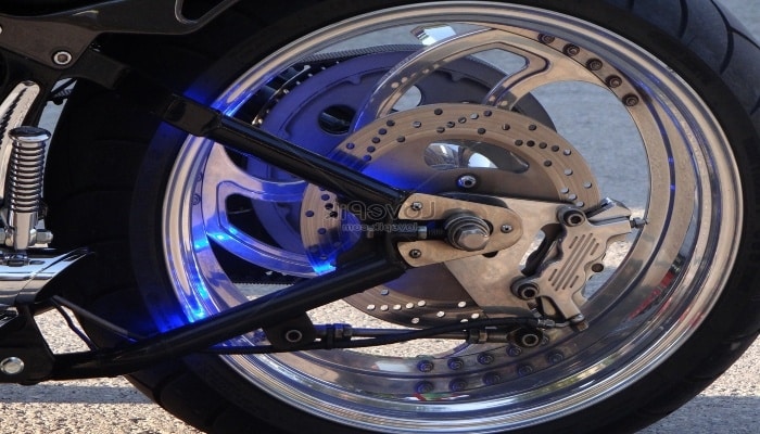 rueda de una BMW