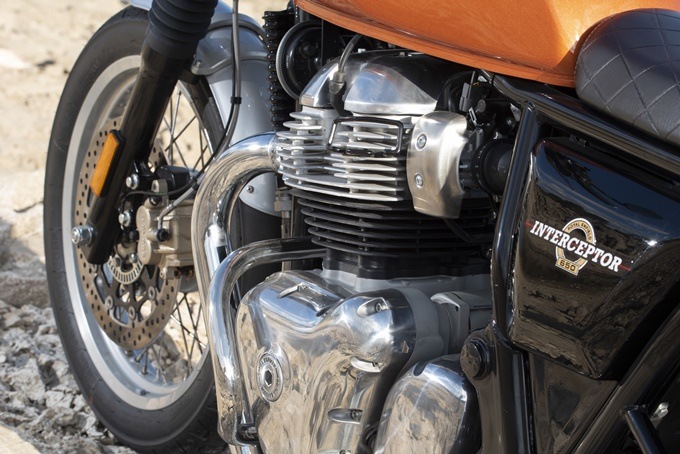Bicilíndrico de la Royal Enfield Interceptor 650 Bicilíndrico de la Royal Enfield Interceptor 650