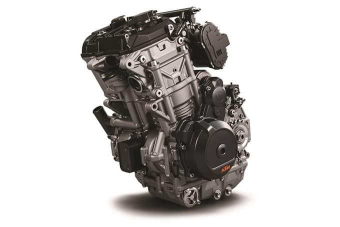 El motor LC8c de la KTM 790 Adventure R.