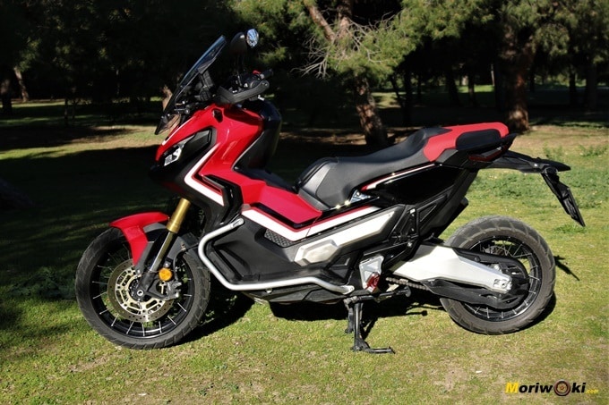Perfil izquierdo del Honda X_ADV 