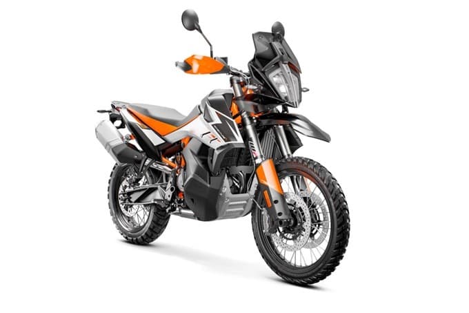 La imponente planta de la KTM 790 Adventure R La imponente planta de la KTM 790 Adventure R