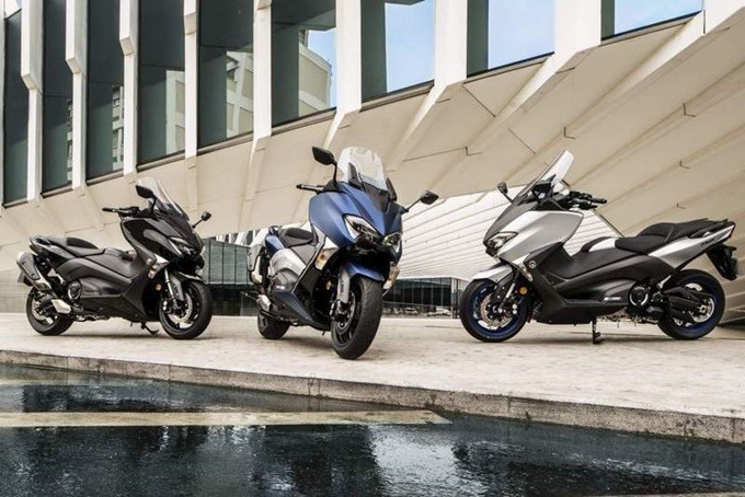 Las tres versiones de la Yamaha Tmax 530.