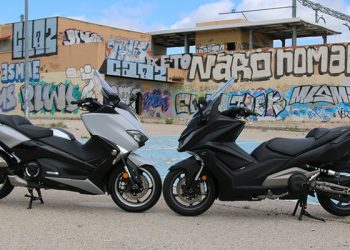 Comparativa Yamaha Tmax 530 & Kymco AK 550
