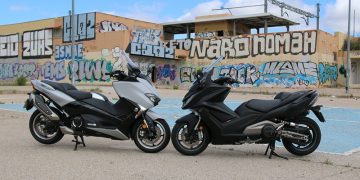 Comparativa Yamaha Tmax 530 & Kymco AK 550