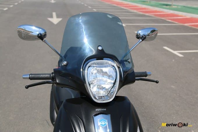 Parabrisas del Piaggio Beverly 350 Police.