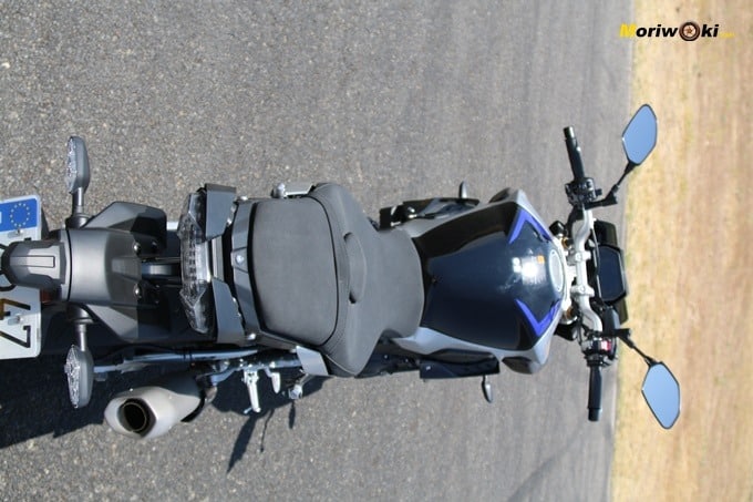 Ergonomía de la Yamaha MT-10 SP