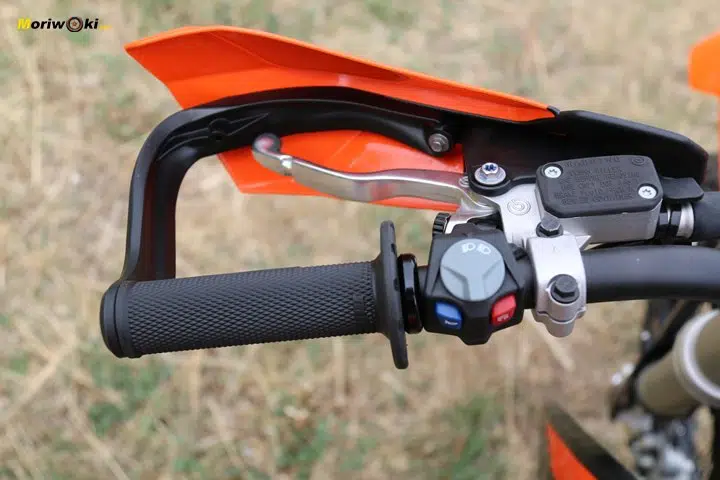 Objetivo Enduro +100, protector manos de la KTM Objetivo Enduro +100, protector manos de la KTM
