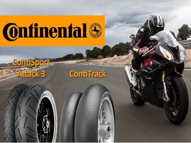 Tipos de neumáticos ContiSport Attack 3 y ContiTrack Tipos de neumáticos ContiSport Attack 3 y ContiTrack