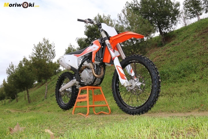 Planta de la KTM 450 SX-F