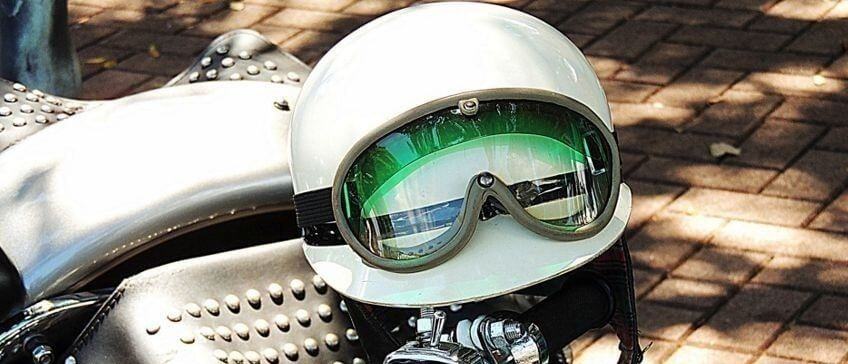Cascos vintage para motos