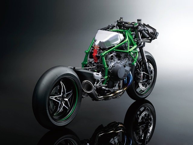 Air Box de la Kawasaki H2R.